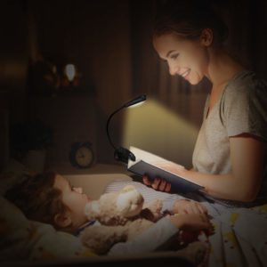 Vekkia Rechargeable 6 Warm LED Book-Light