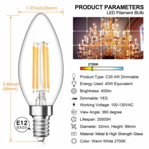 warm led bulbs