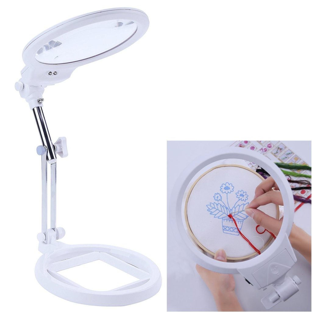 cross stitch lamps and magnifiers