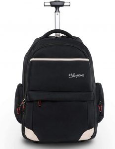 HollyHOME 19 inches Wheeled Rolling Backpack