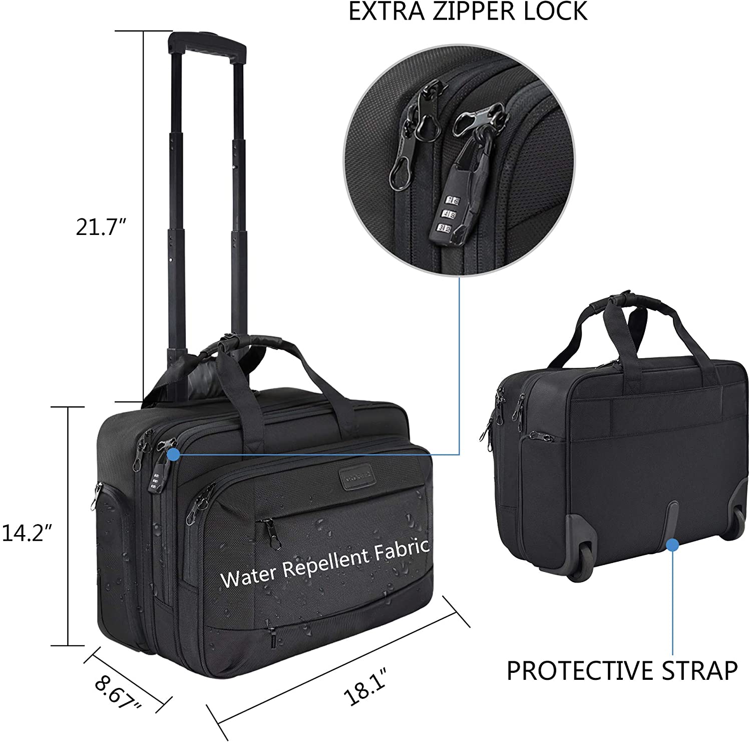 Top 10 Best Wheeled Computer Bags Reviews Brand Review