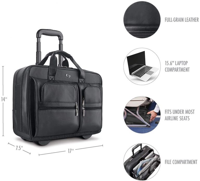 Top 10 Best Briefcase Roller Bags Reviews Brand Review