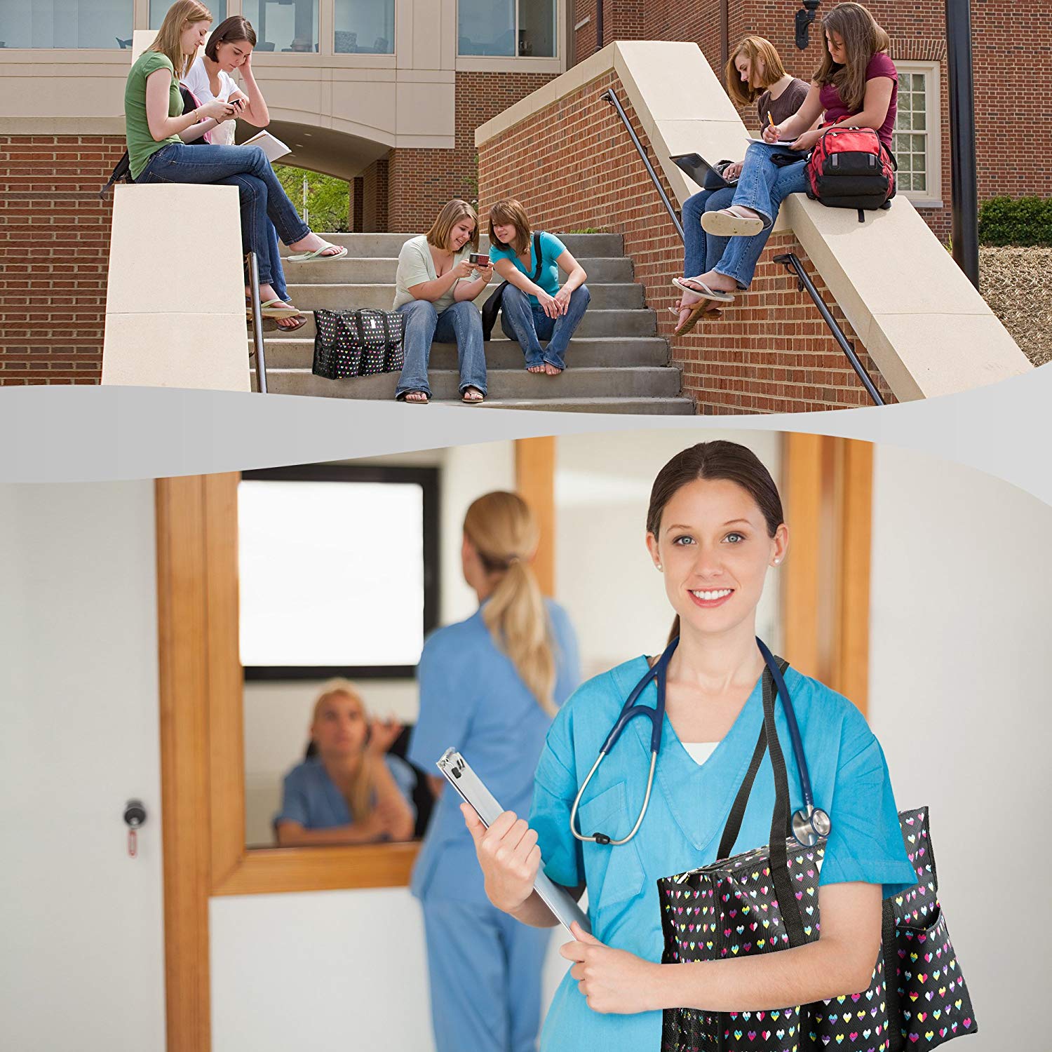 Top 10 Best Tote Bags For Nurses Reviews Brand Review