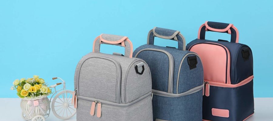 milk bottle cooler bag