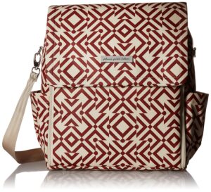 petunia pickle bottom Glazed Boxy Backpack Diaper Bag