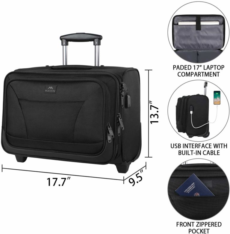 Top 10 Best Rolling Laptop Bags Reviews Brand Review