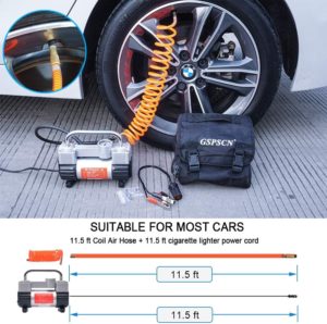 portable air compressor for truck tires