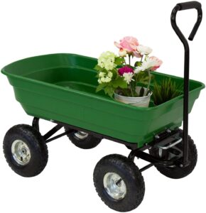 best garden dump cart