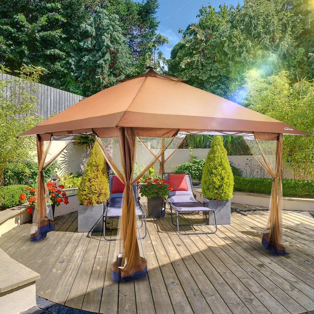 rain gazebo camping