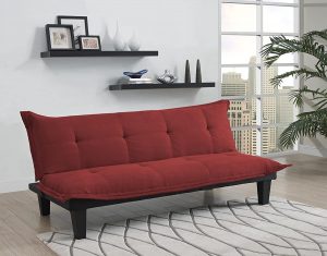 DHP Lodge Convertible Futon Couch Bed