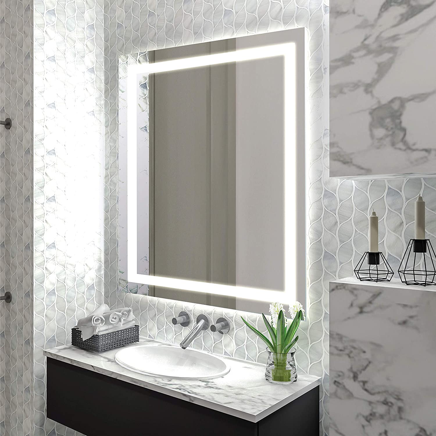 Top 10 Best Led Bathroom Mirrors Reviews Brand Review