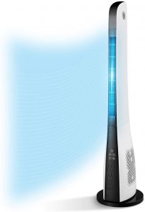 ComfyHome 43 Inch Bladeless Tower Fan