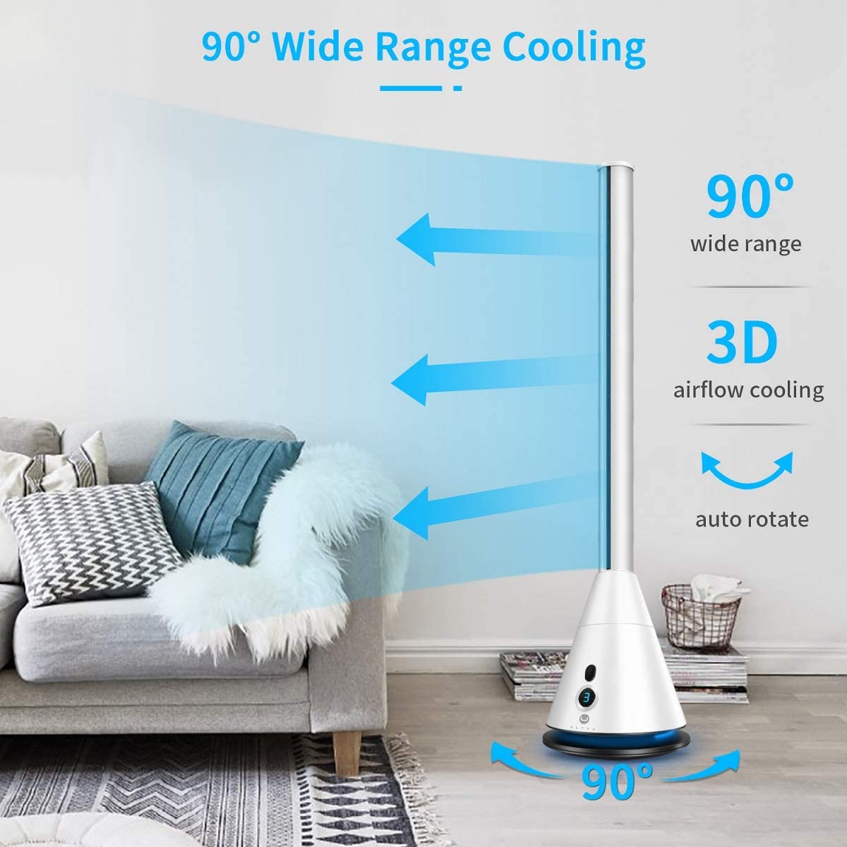 Top 10 Best Bladeless Tower Fans Brand Review