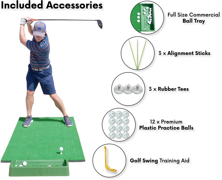 best golf hitting strip