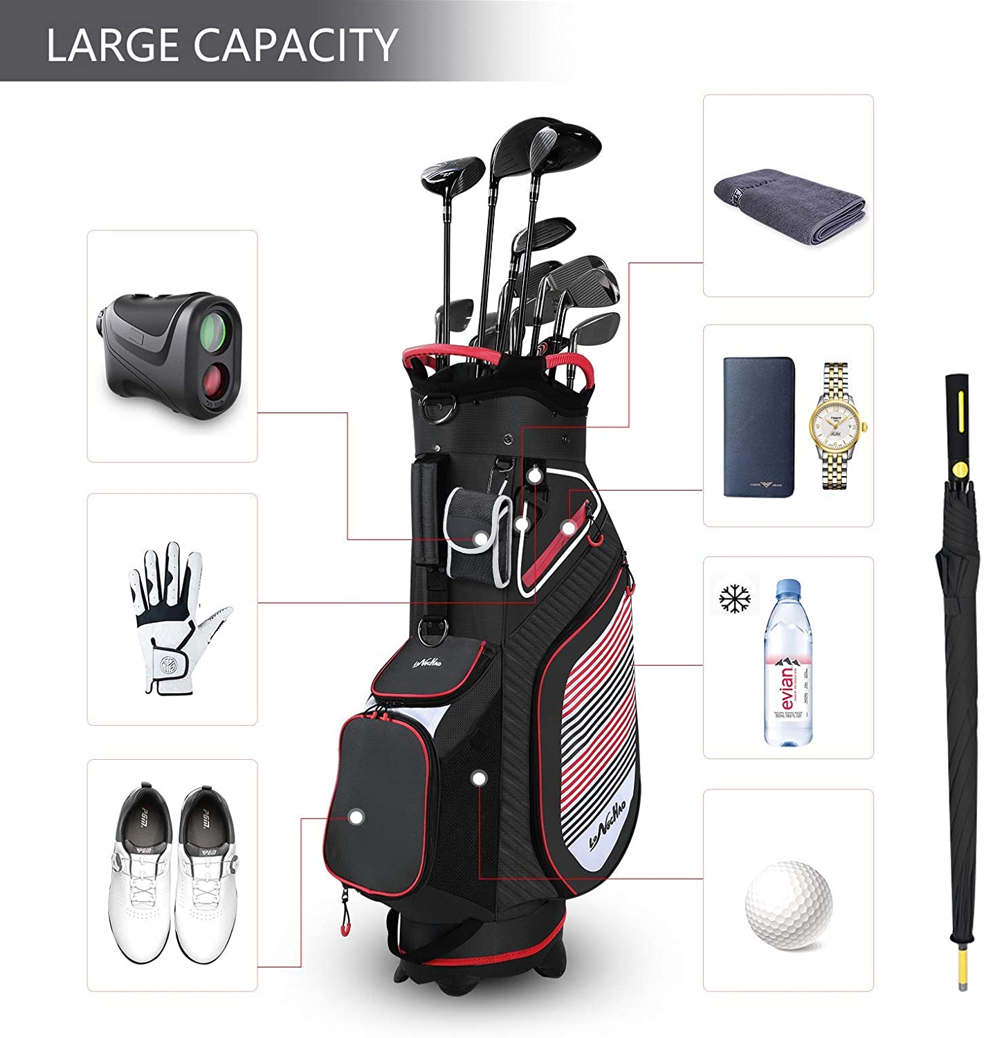 LONGCHAO Golf Stand Bag
