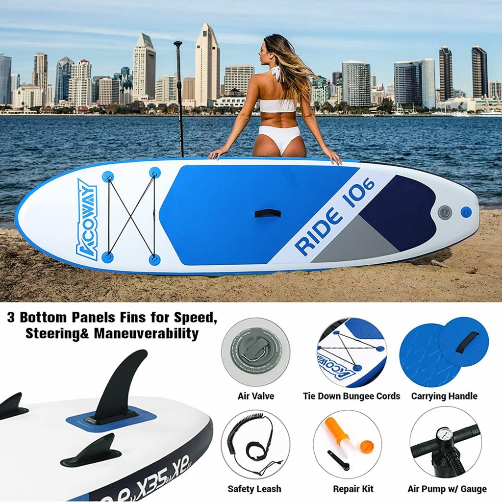 Top 10 Best Inflatable Paddle Board Under 400 Brand Review