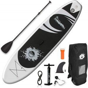 SereneLife Premium Inflatable Paddle Board
