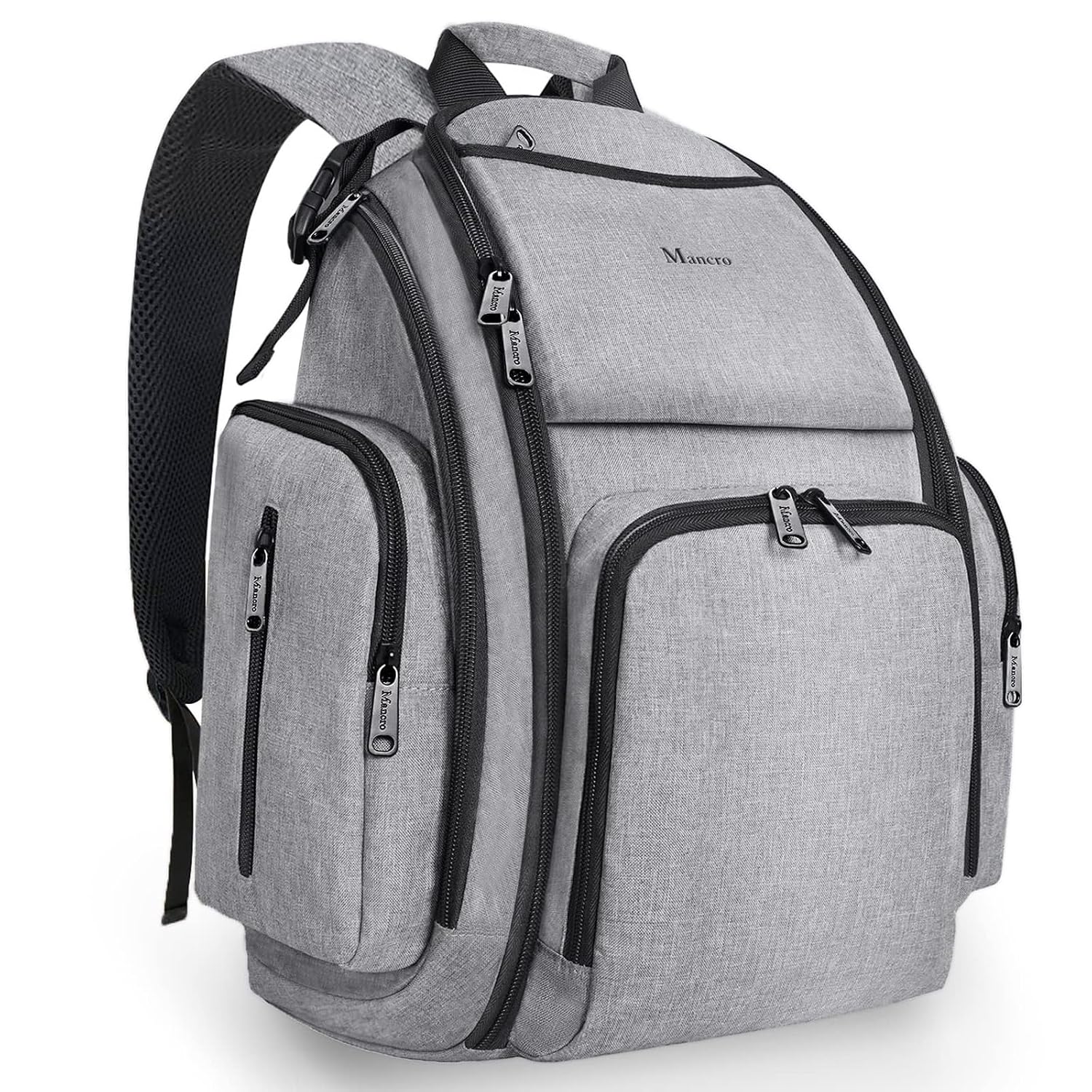Mancro large multifunction waterproof diaper bag backpack